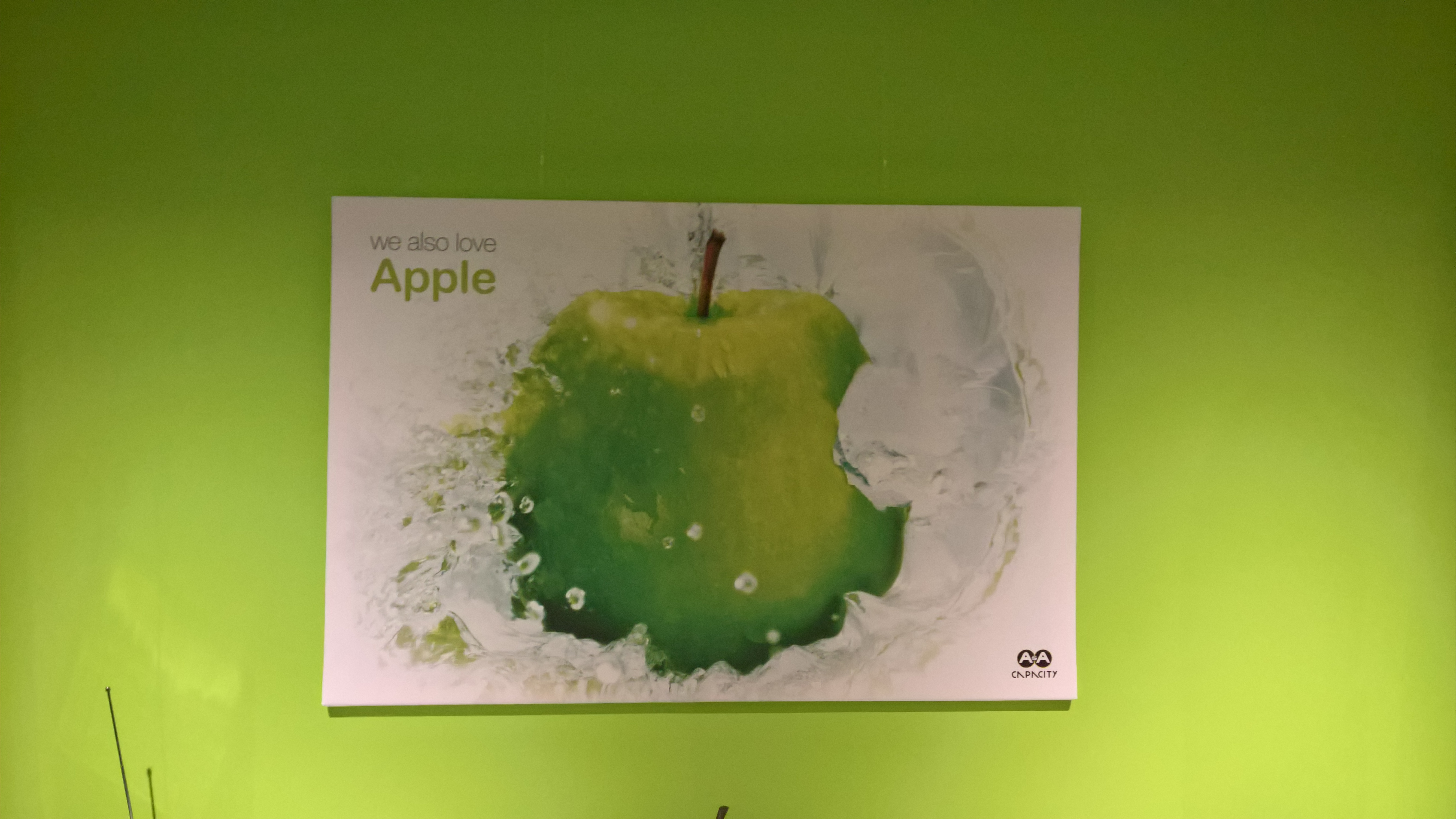We also like apple