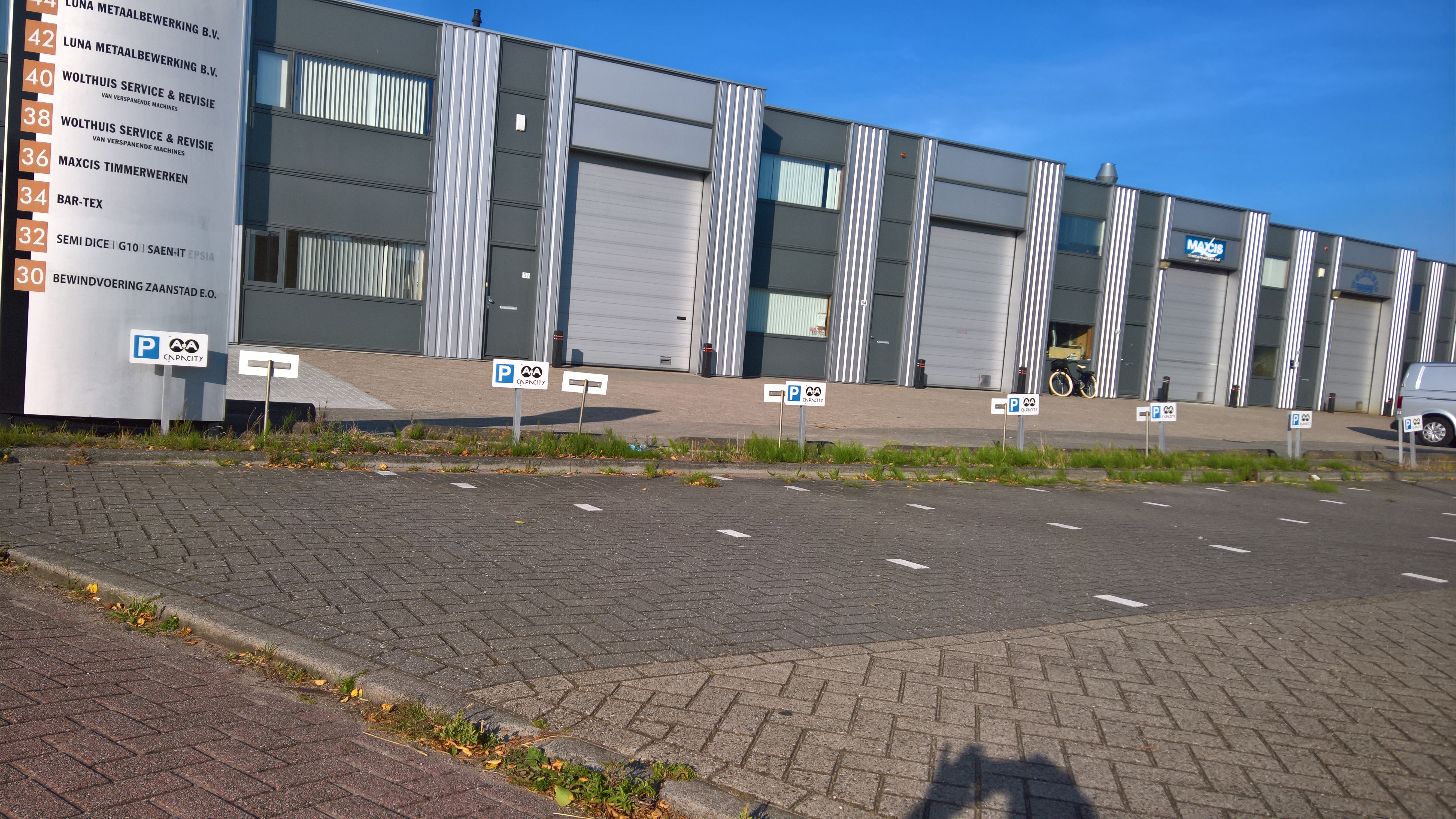 Privé parkeerplaatsen